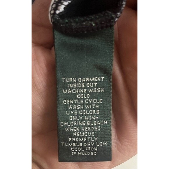 Lauren Ralph Lauren Active Womens Track Golf Running Jacket Black Floral Small - Picture 11 of 12